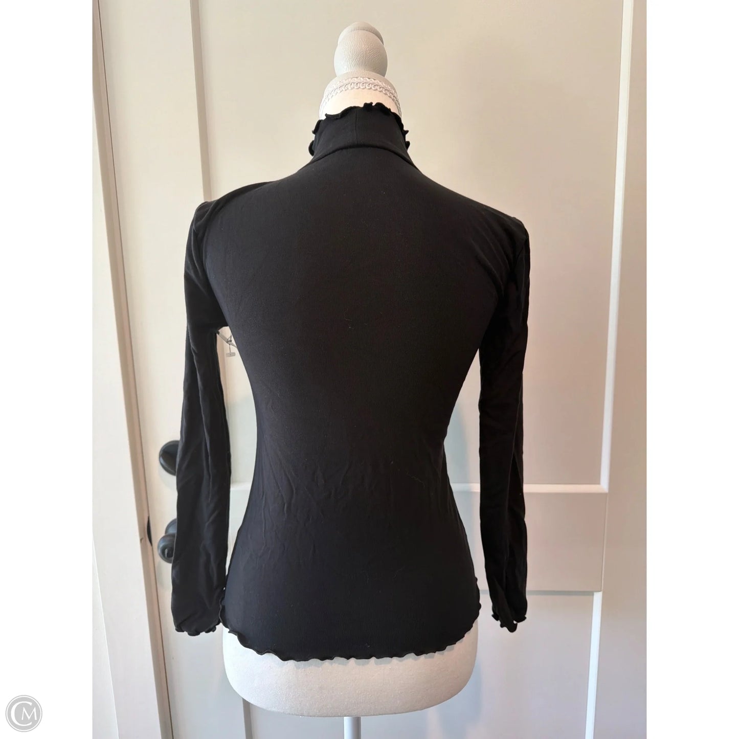 Top Long Sleeve By J. Crew In Black, Size: Xs