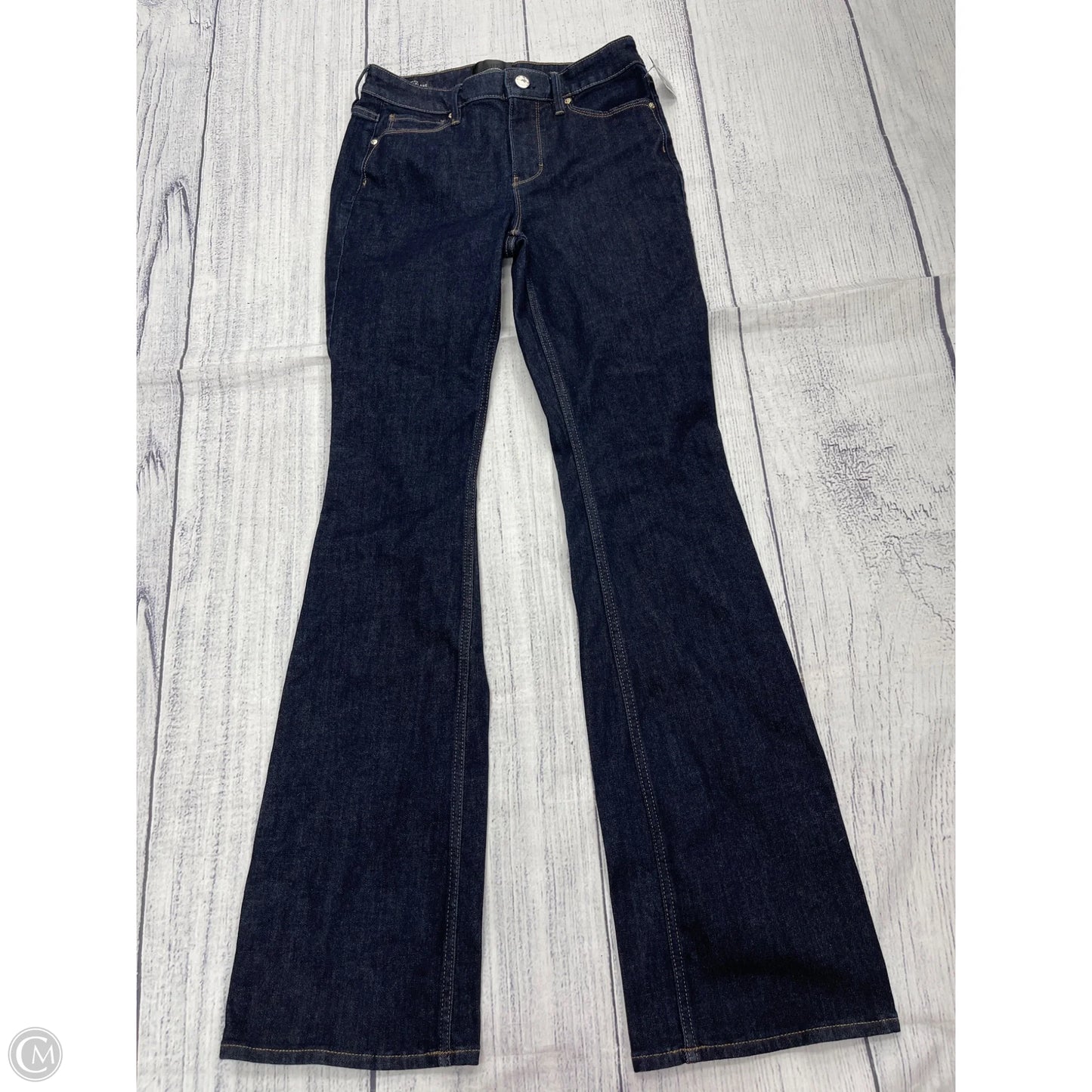 Jeans Flared By White House Black Market In Blue Denim, Size: 2