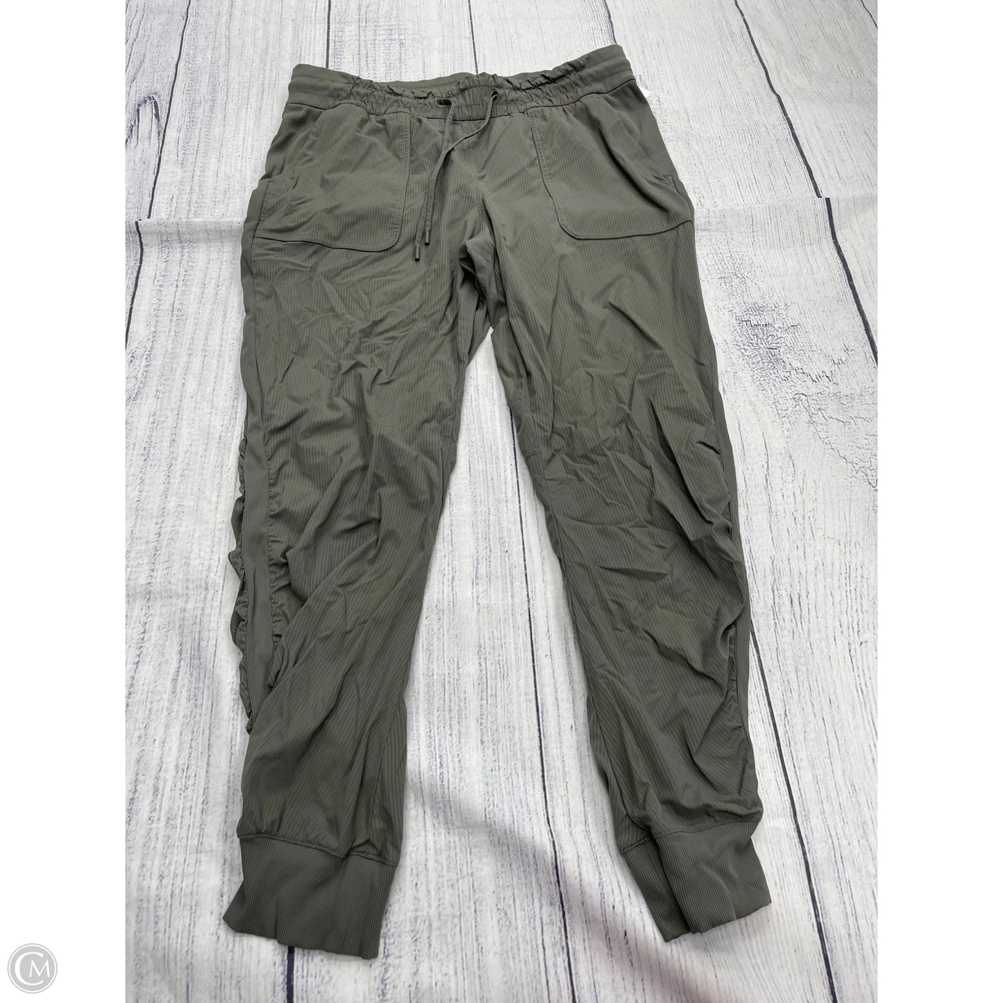 Athletic Pants By Lululemon In Green, Size: 14