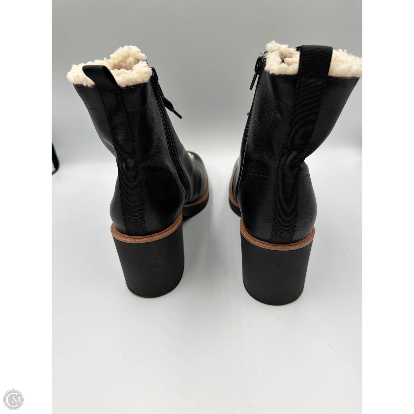Boots Ankle Heels By Life Stride In Black, Size: 10