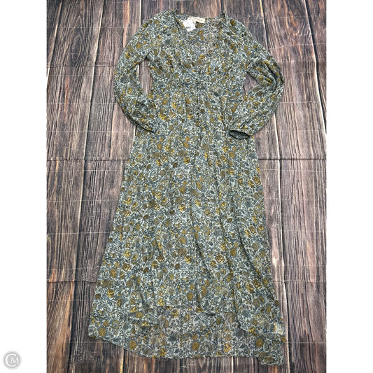 Dress Casual Maxi By Free People In Floral Print, Size: M