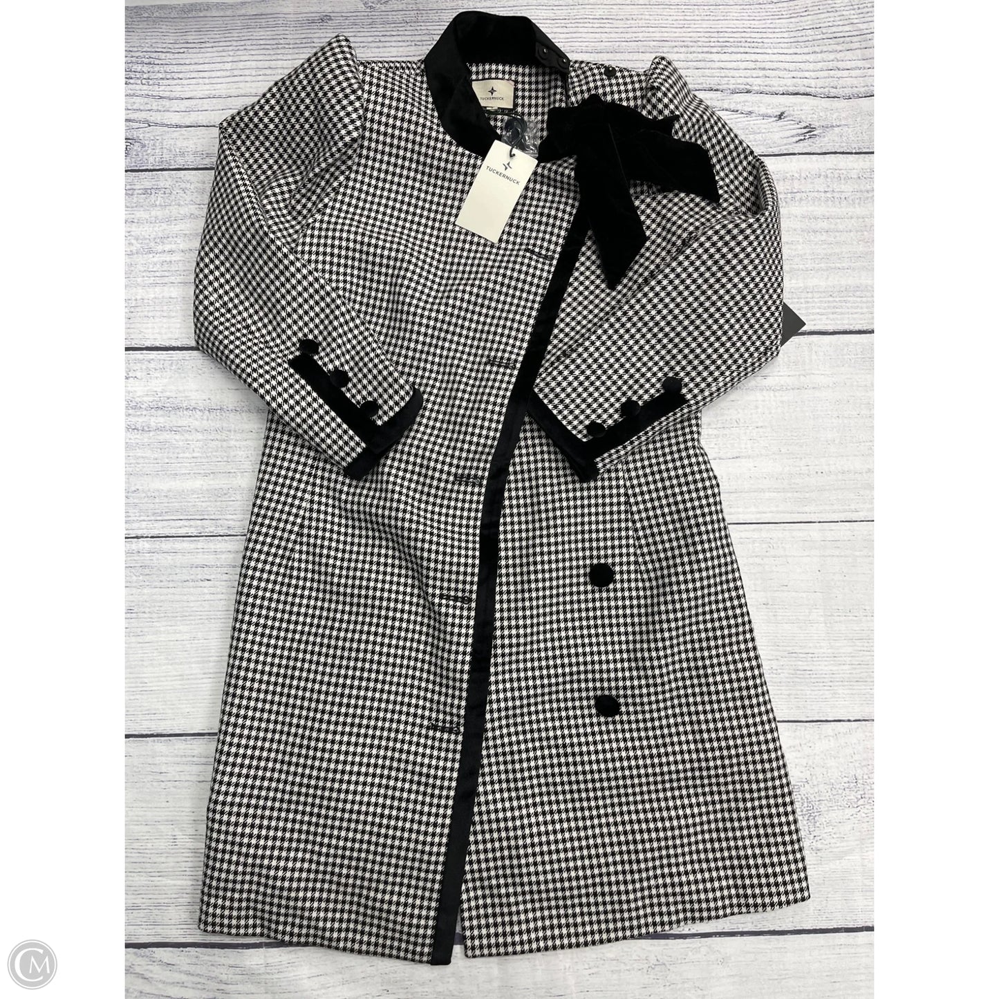 Jacket Other By Tuckernuck In Black & White, Size: S