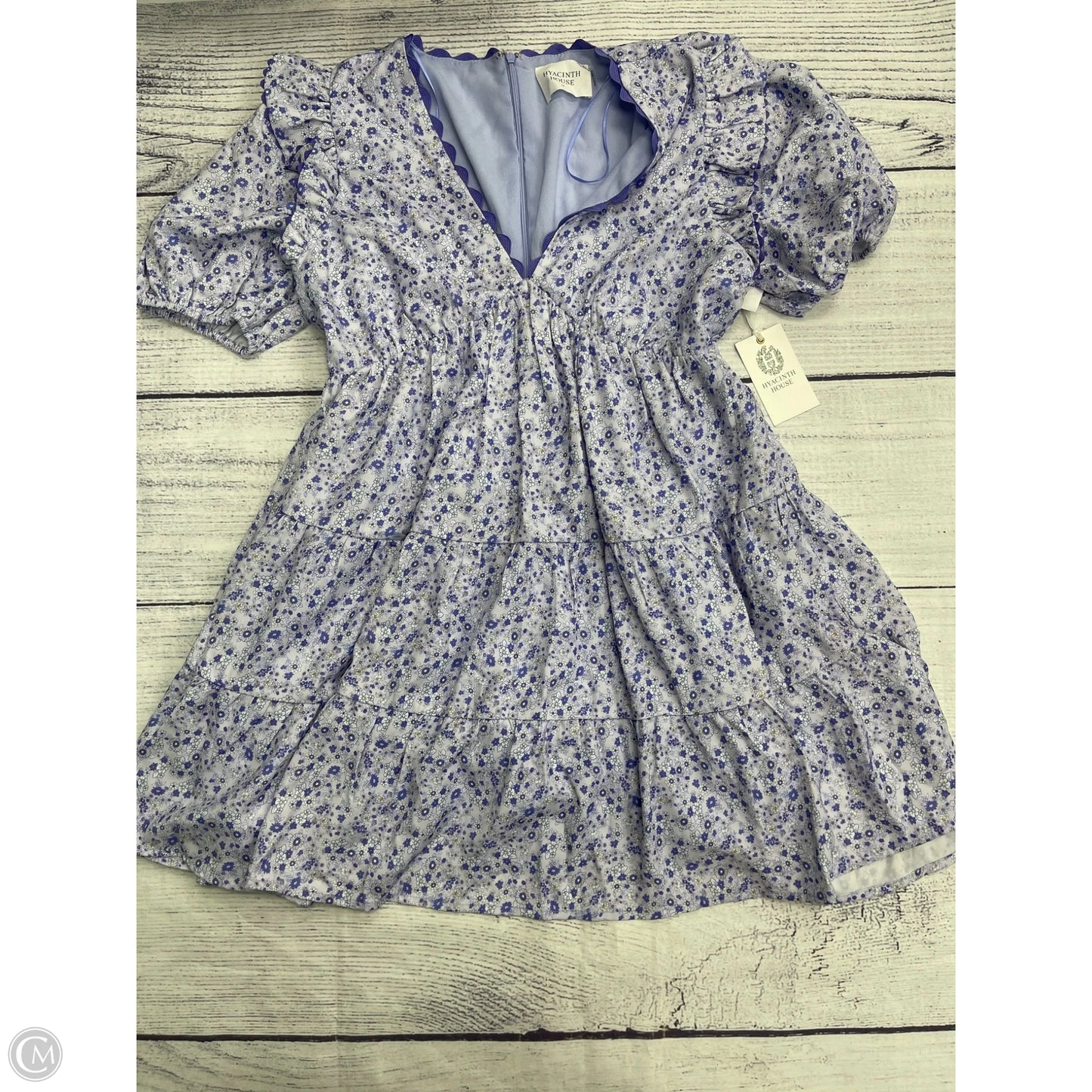 Dress Casual Short By Cmb In Floral Print, Size: M