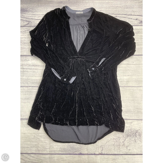 Tunic Long Sleeve By Free People In Blue, Size: Xs