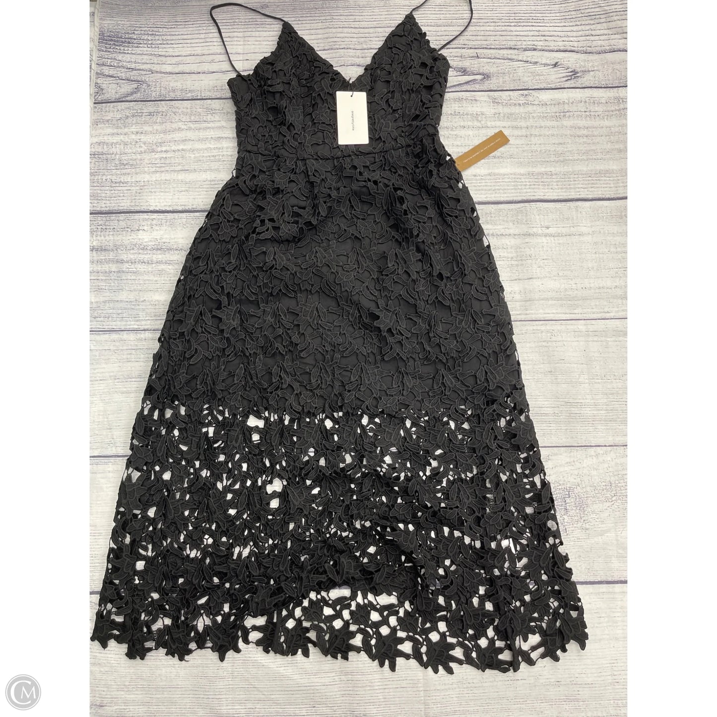 Dress Casual Midi By Clothes Mentor In Black, Size: M