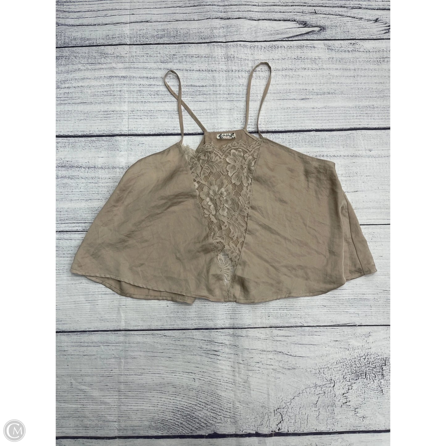 Tank Top By Free People In Tan, Size: S