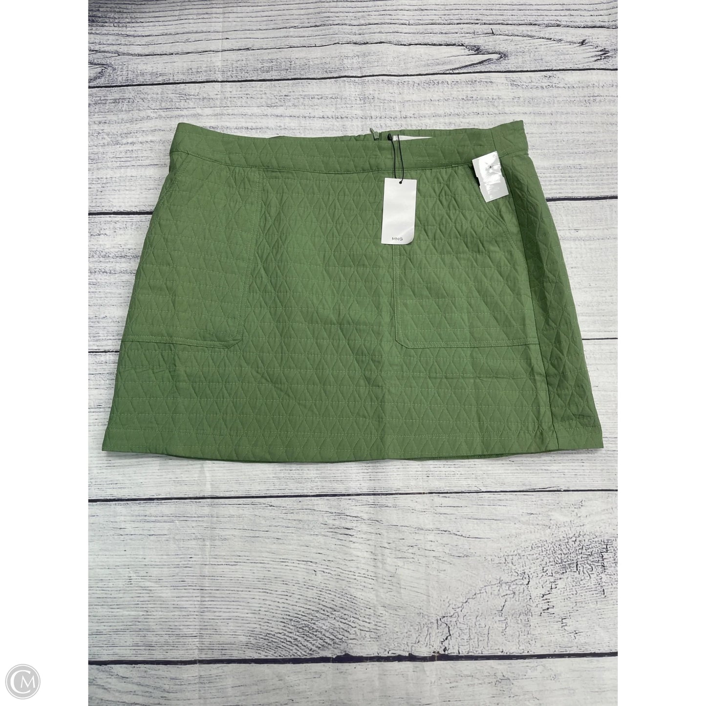 Skirt Mini & Short By Mng In Green, Size: 1x