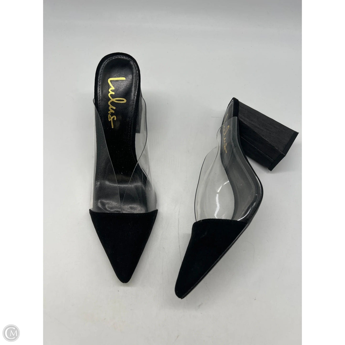Shoes Heels Block By Lulus In Black, Size: 9