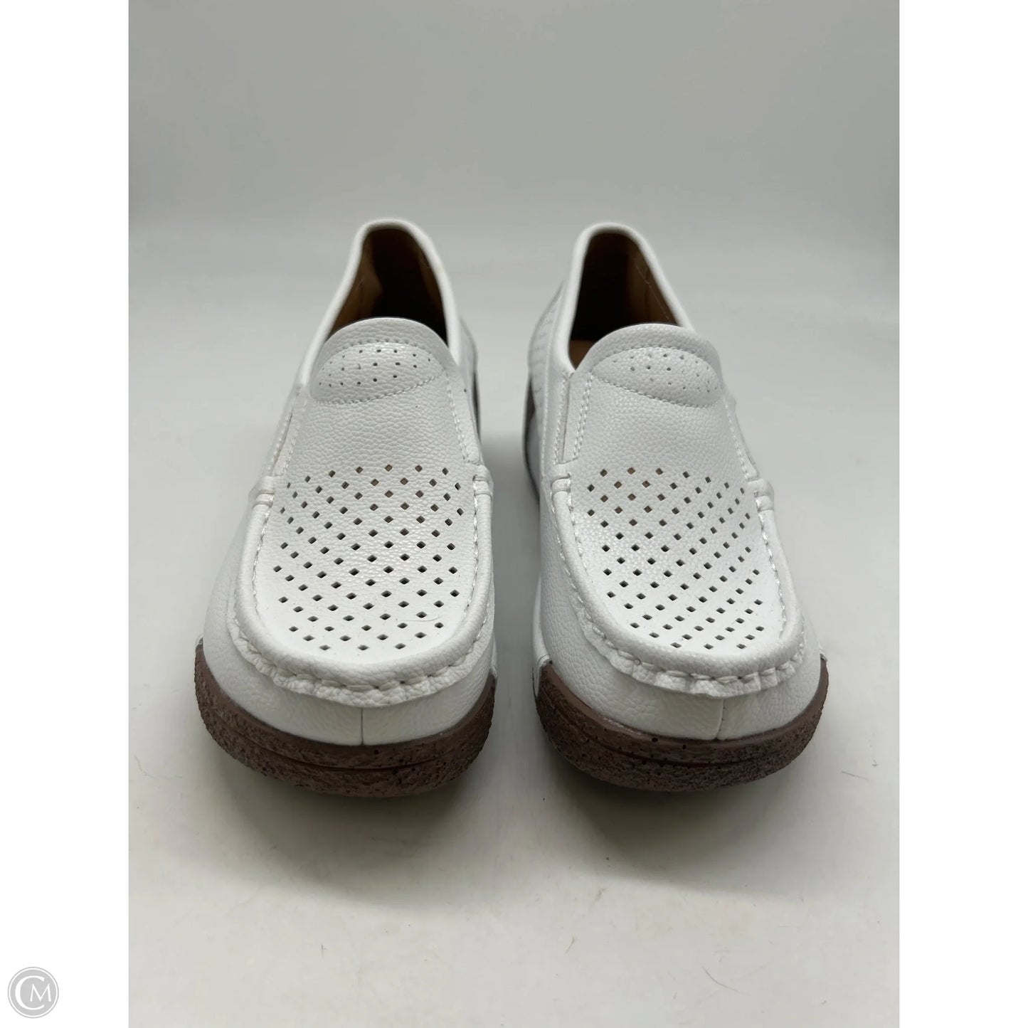 Shoes Heels Wedge By Clothes Mentor In White, Size: 6