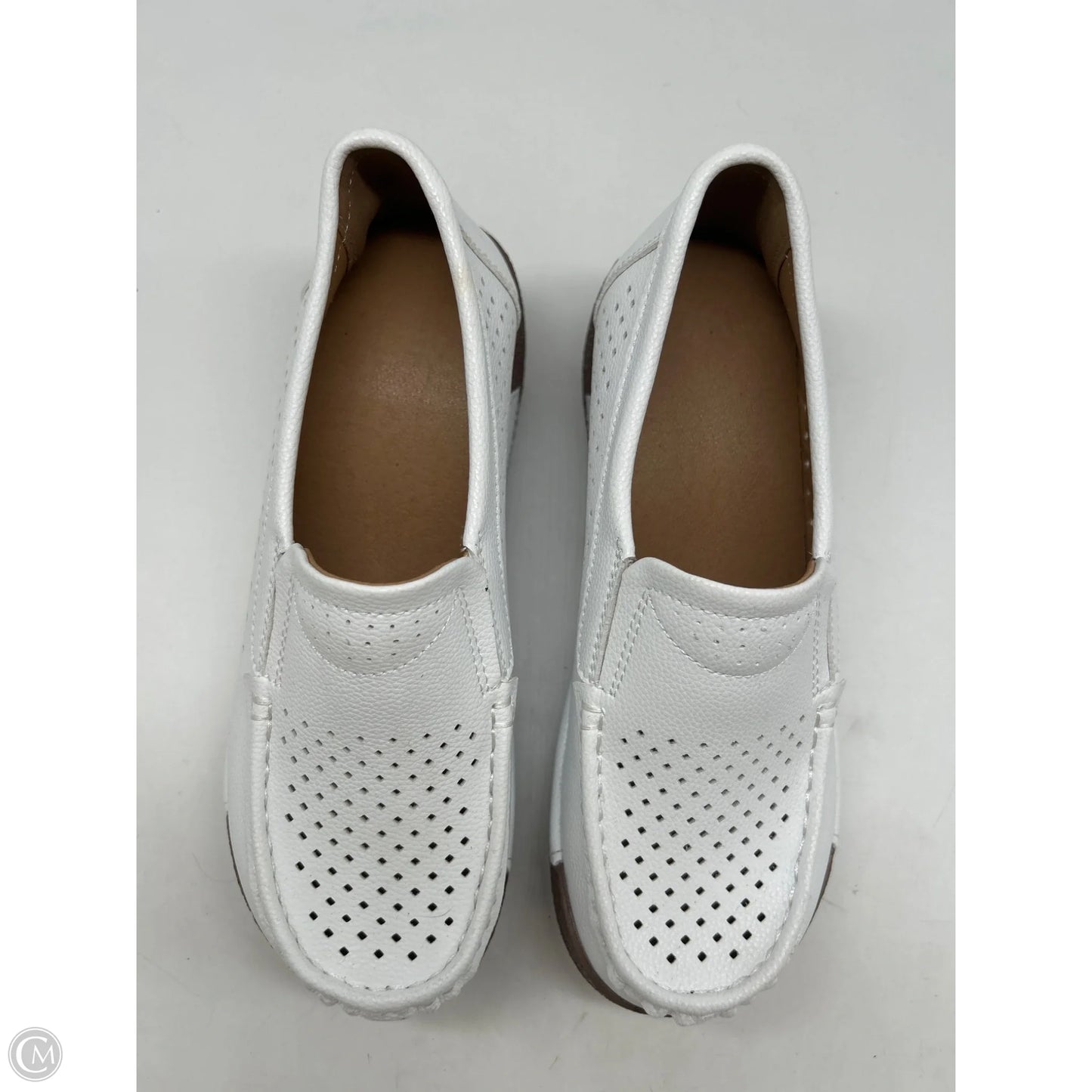Shoes Heels Wedge By Clothes Mentor In White, Size: 6