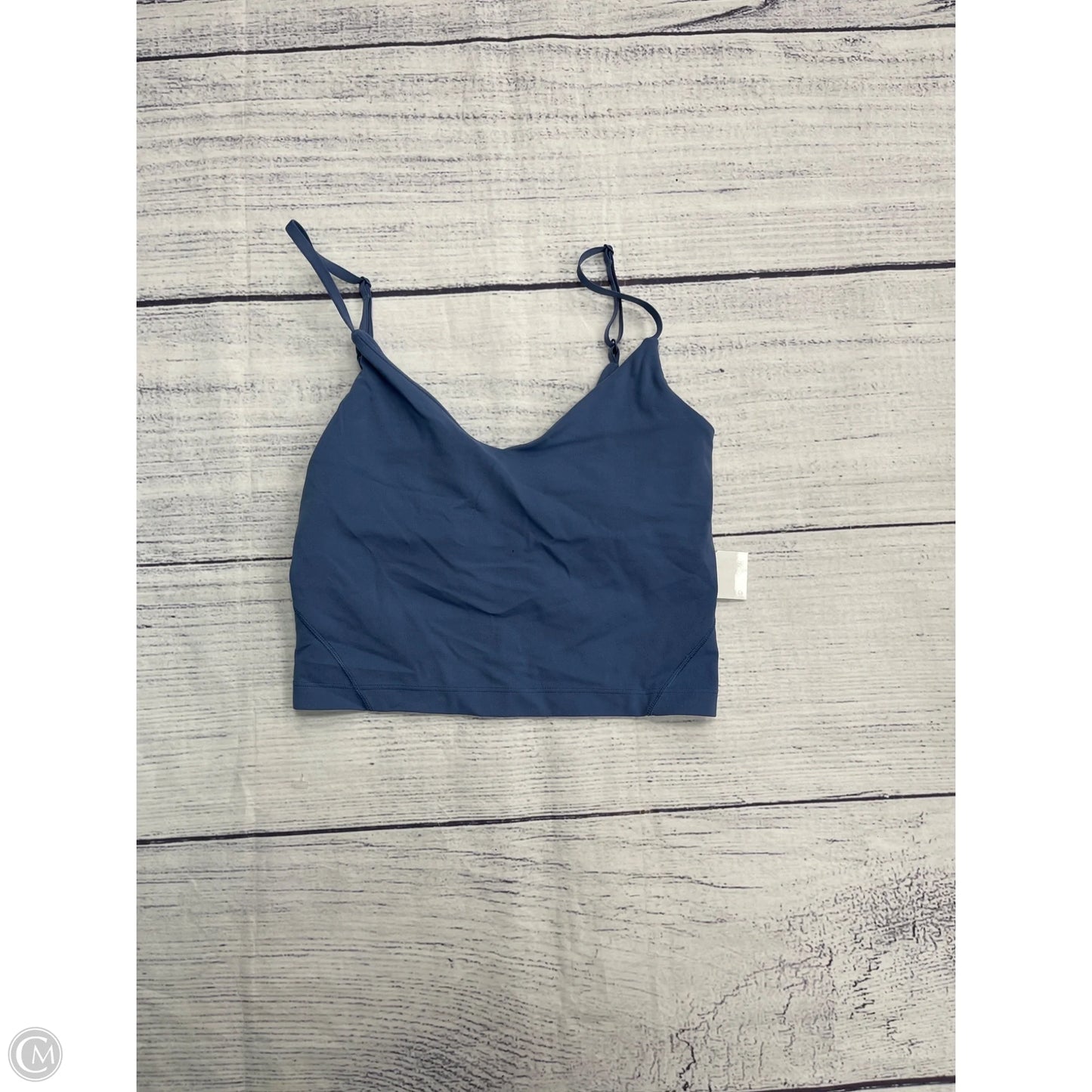 Athletic Tank Top By Lululemon In Blue, Size: 4