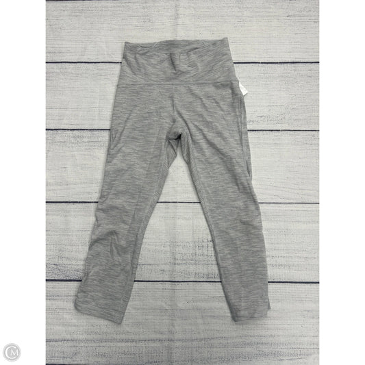 Athletic Leggings Capris By Lululemon In Grey, Size: 6