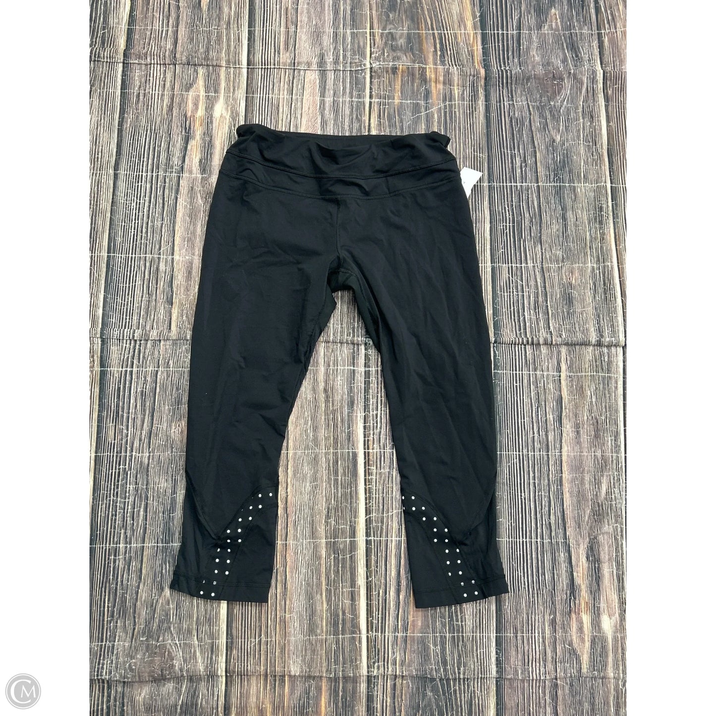Athletic Leggings Capris By Lululemon In Black, Size: 10
