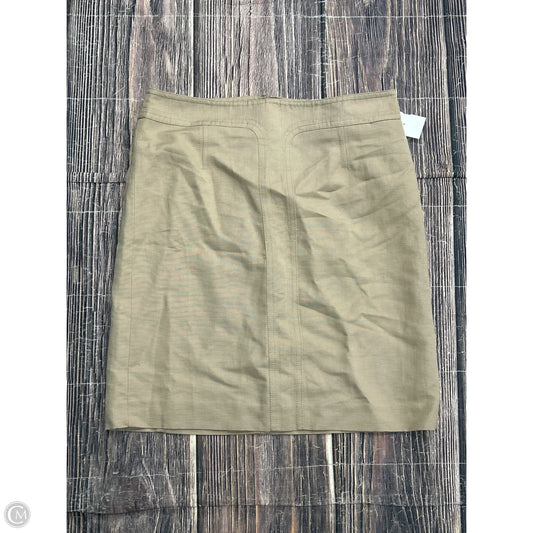 Skirt Designer By Tory Burch In Tan, Size: 6