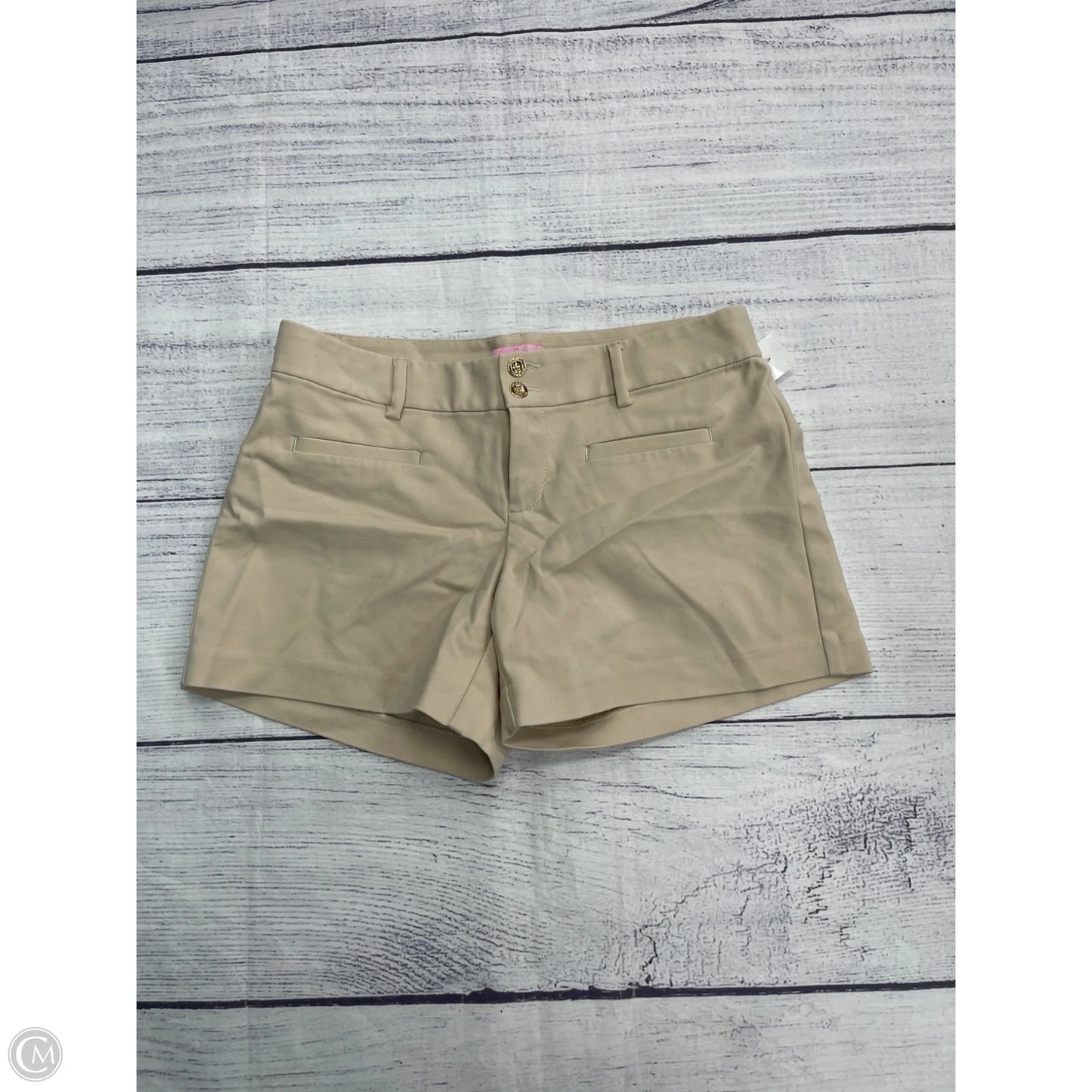 Shorts Designer By Lilly Pulitzer In Tan, Size: 6