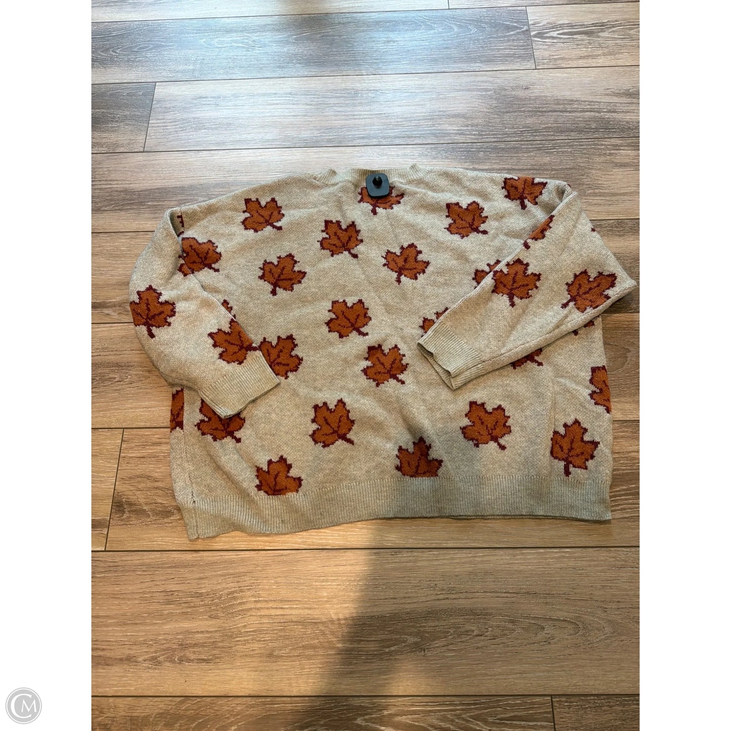 Sweater By Maurices In Grey, Size: 3x