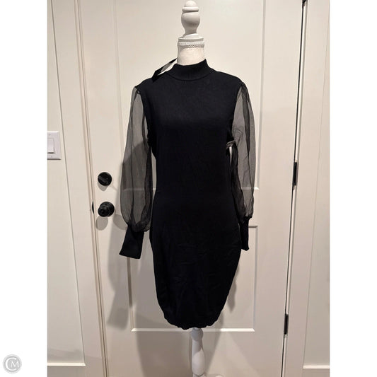 Dress Sweater By Say What In Black, Size: L