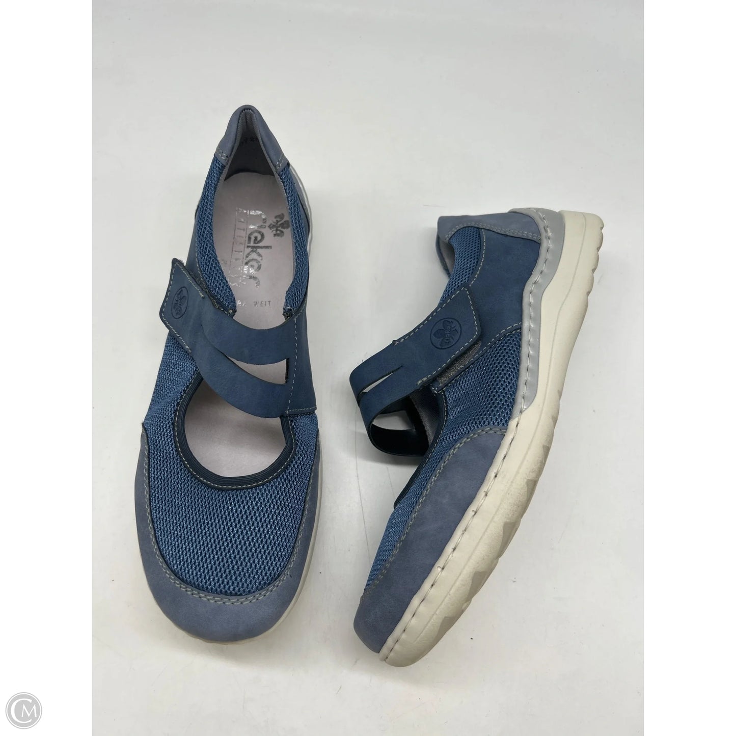 Shoes Sneakers By Riekers In Blue, Size: 11