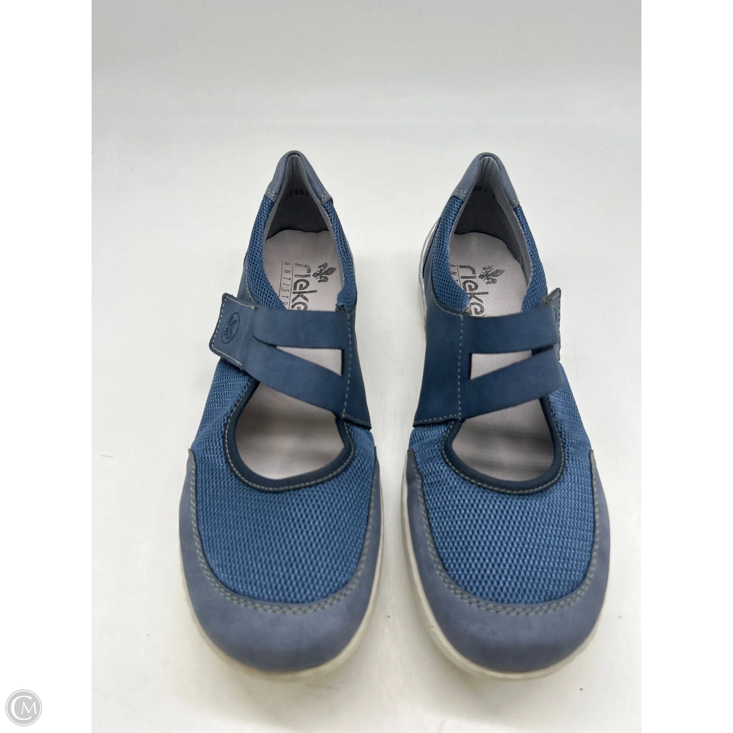 Shoes Sneakers By Riekers In Blue, Size: 11