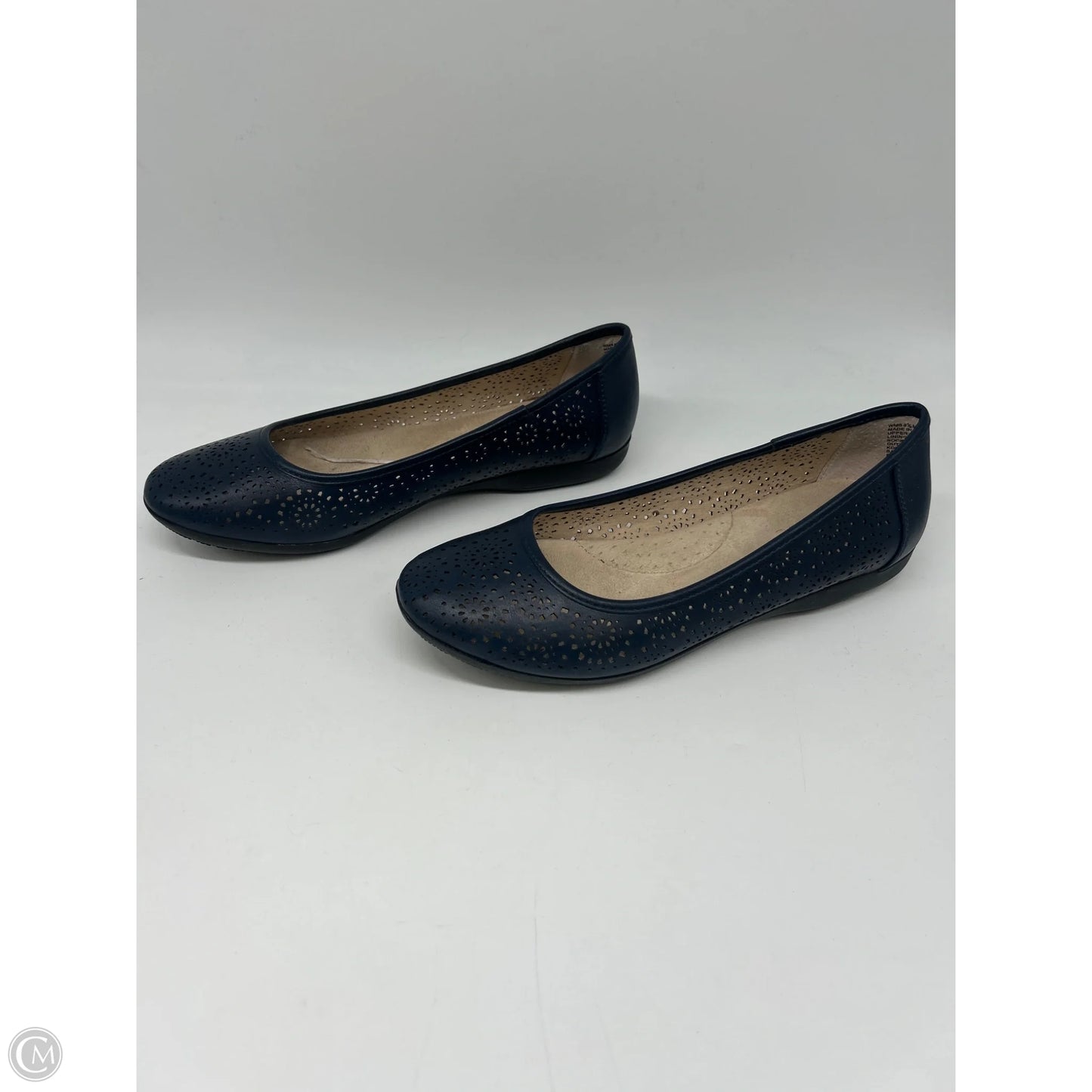 Shoes Flats By Croft And Barrow In Navy, Size: 8.5