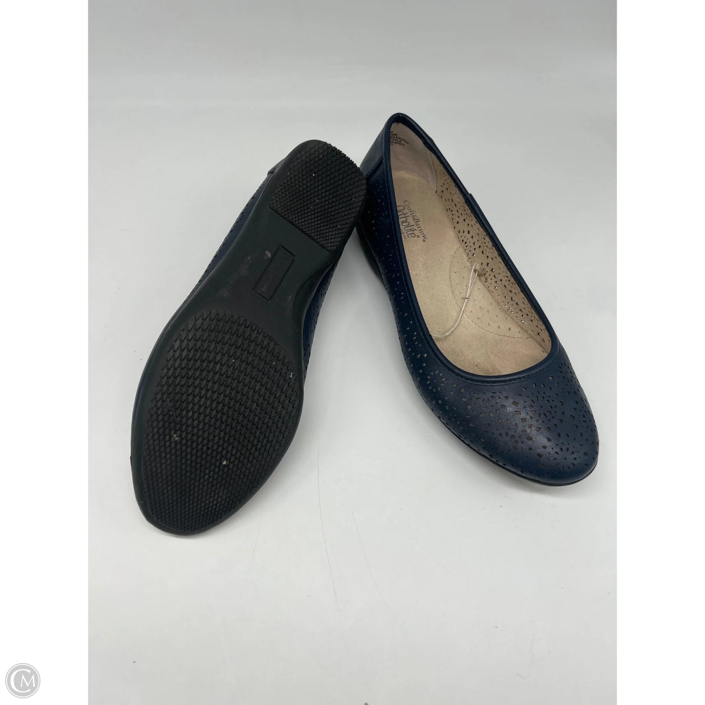 Shoes Flats By Croft And Barrow In Navy, Size: 8.5