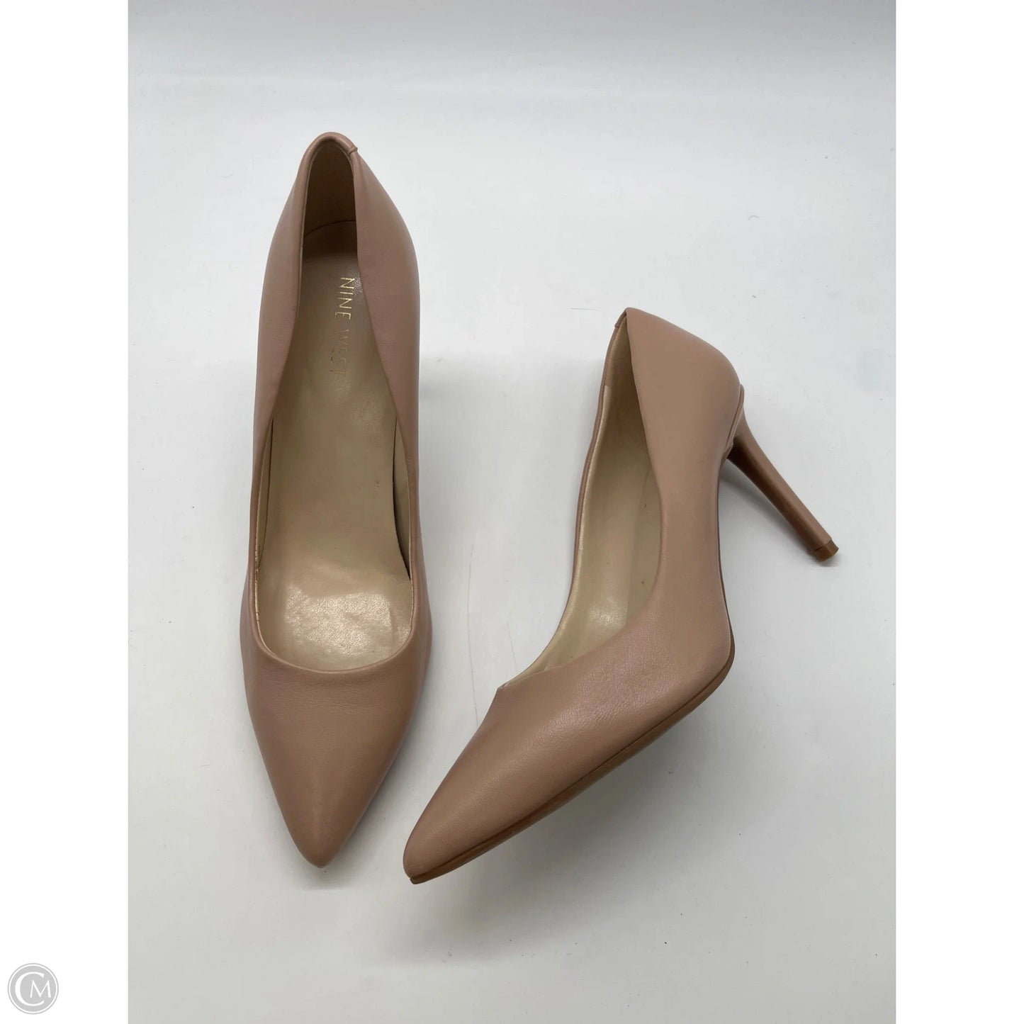 Shoes Heels Stiletto By Nine West In Tan, Size: 8.5