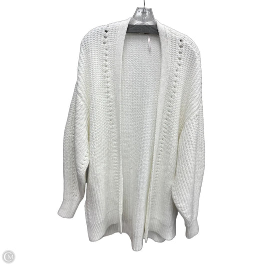 Sweater Cardigan By Free People In White, Size: S