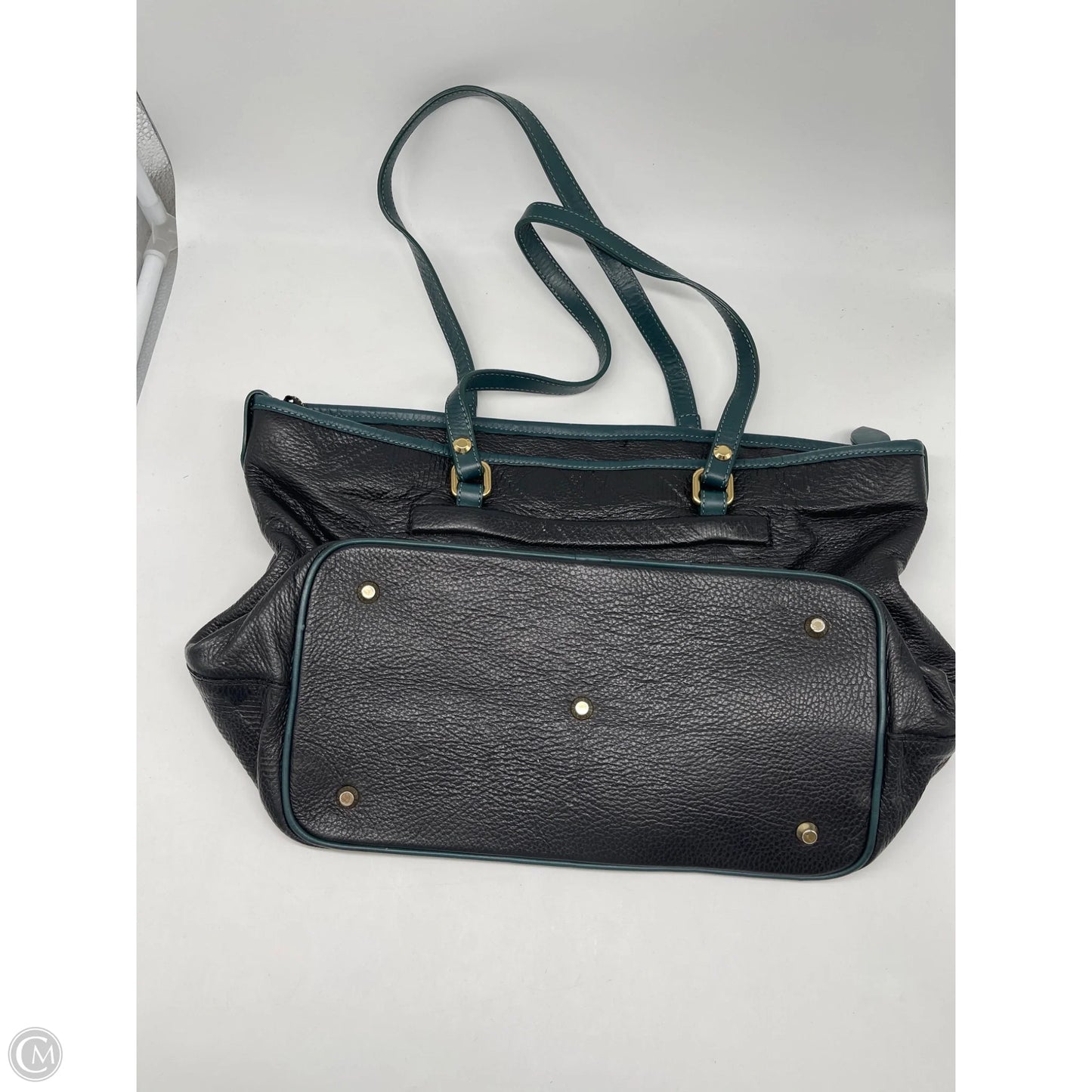 Handbag Leather By Cmb, Size: Large