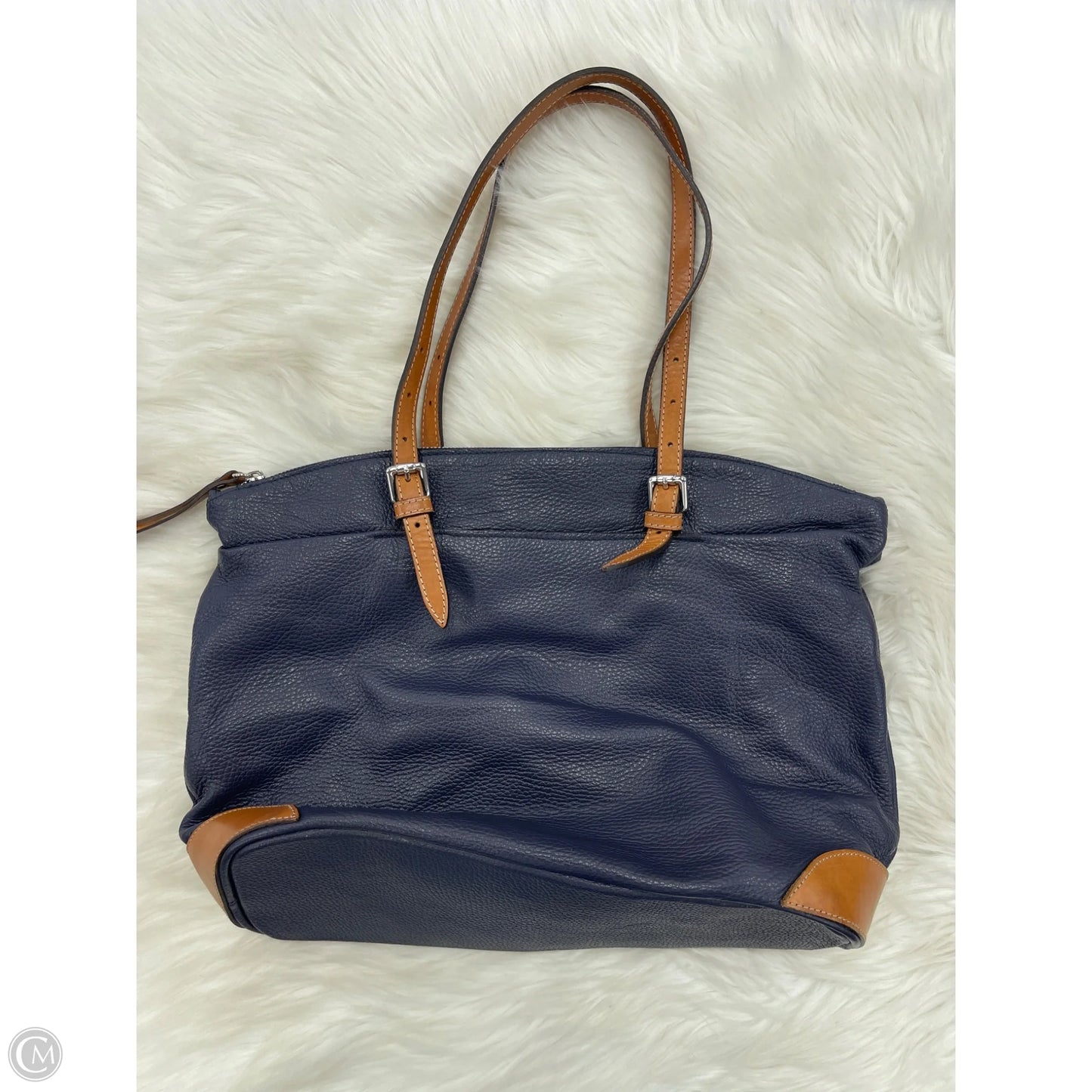 Handbag Leather By Cmb, Size: Large