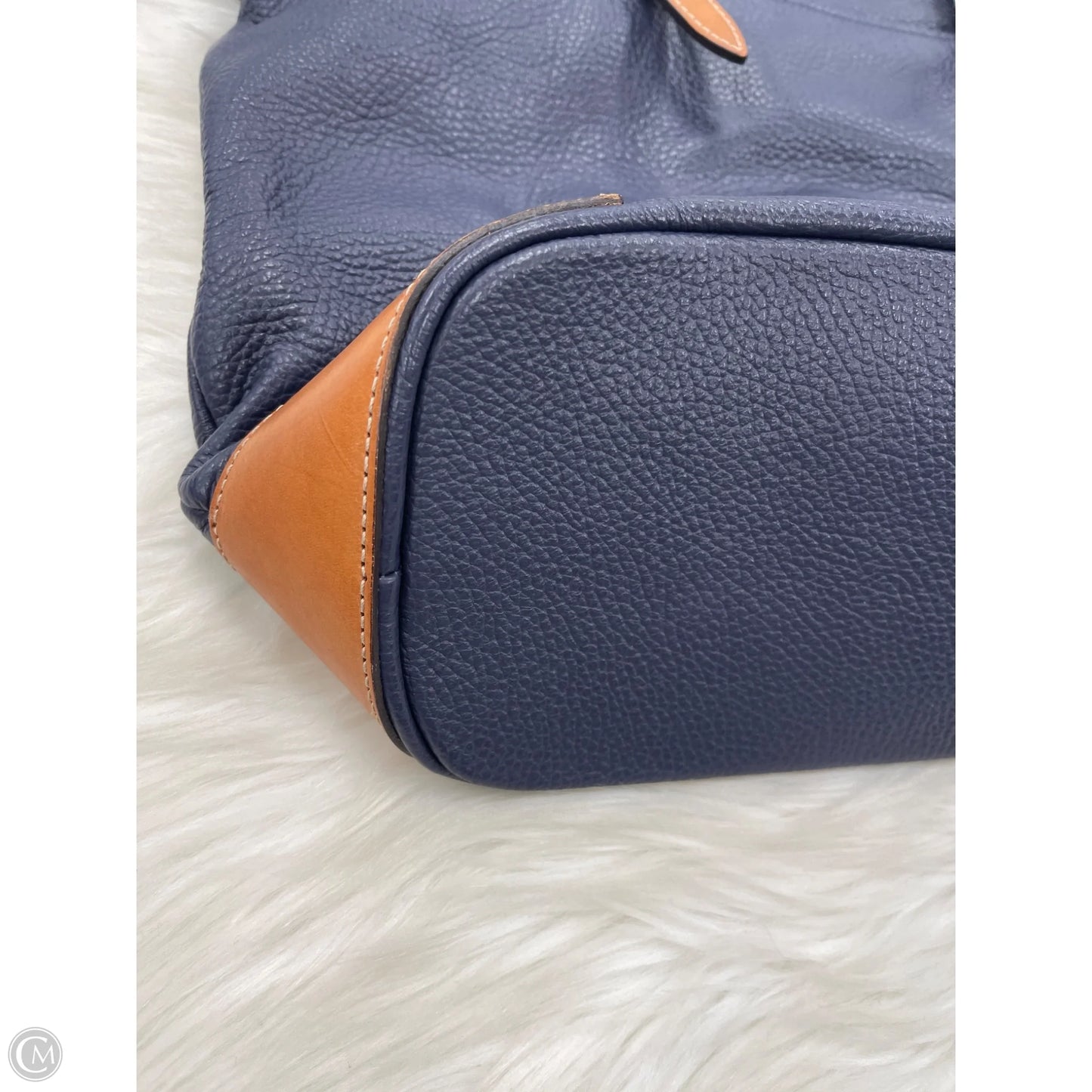 Handbag Leather By Cmb, Size: Large