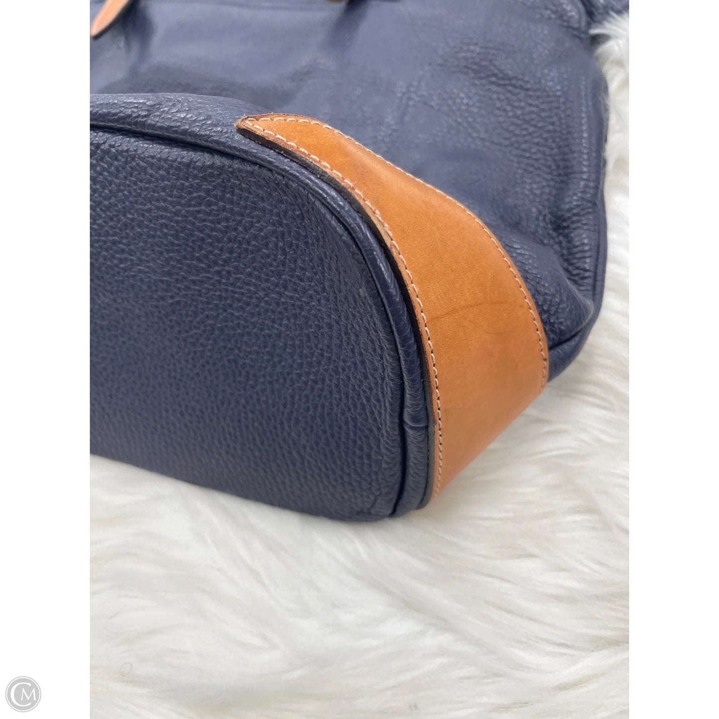 Handbag Leather By Cmb, Size: Large