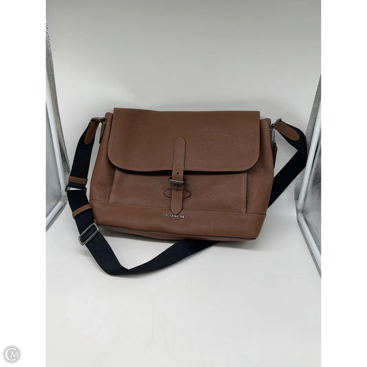 Laptop Bag Designer By Coach, Size: Large