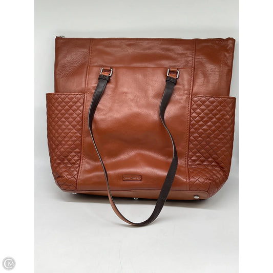 Handbag Leather By Vera Bradley, Size: Large