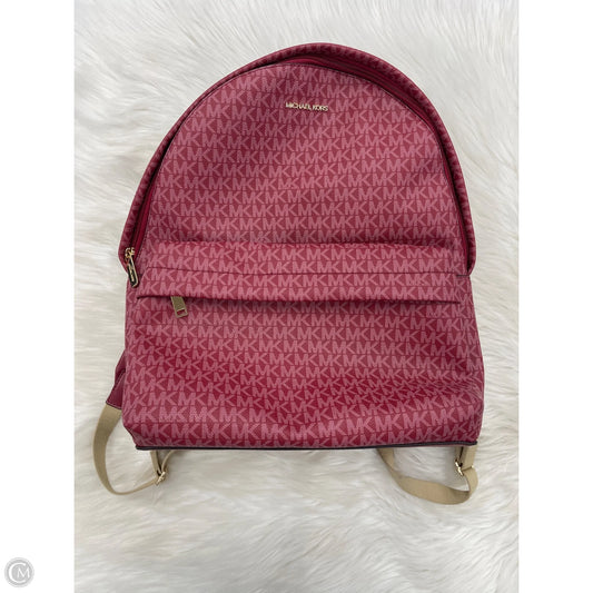 Backpack Designer By Michael Kors, Size: Large