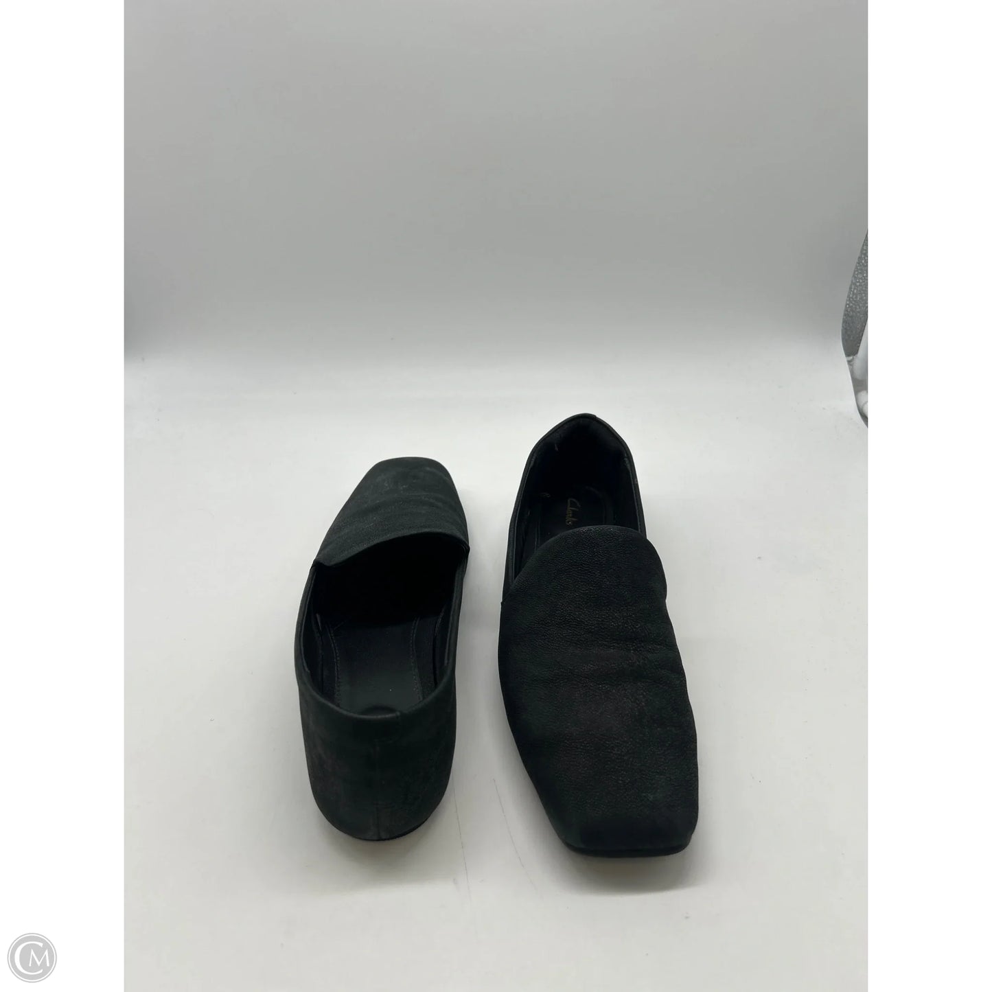 Shoes Flats By Clarks In Black, Size: 7.5