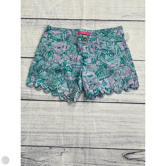 Shorts Designer By Lilly Pulitzer In Green, Size: 2