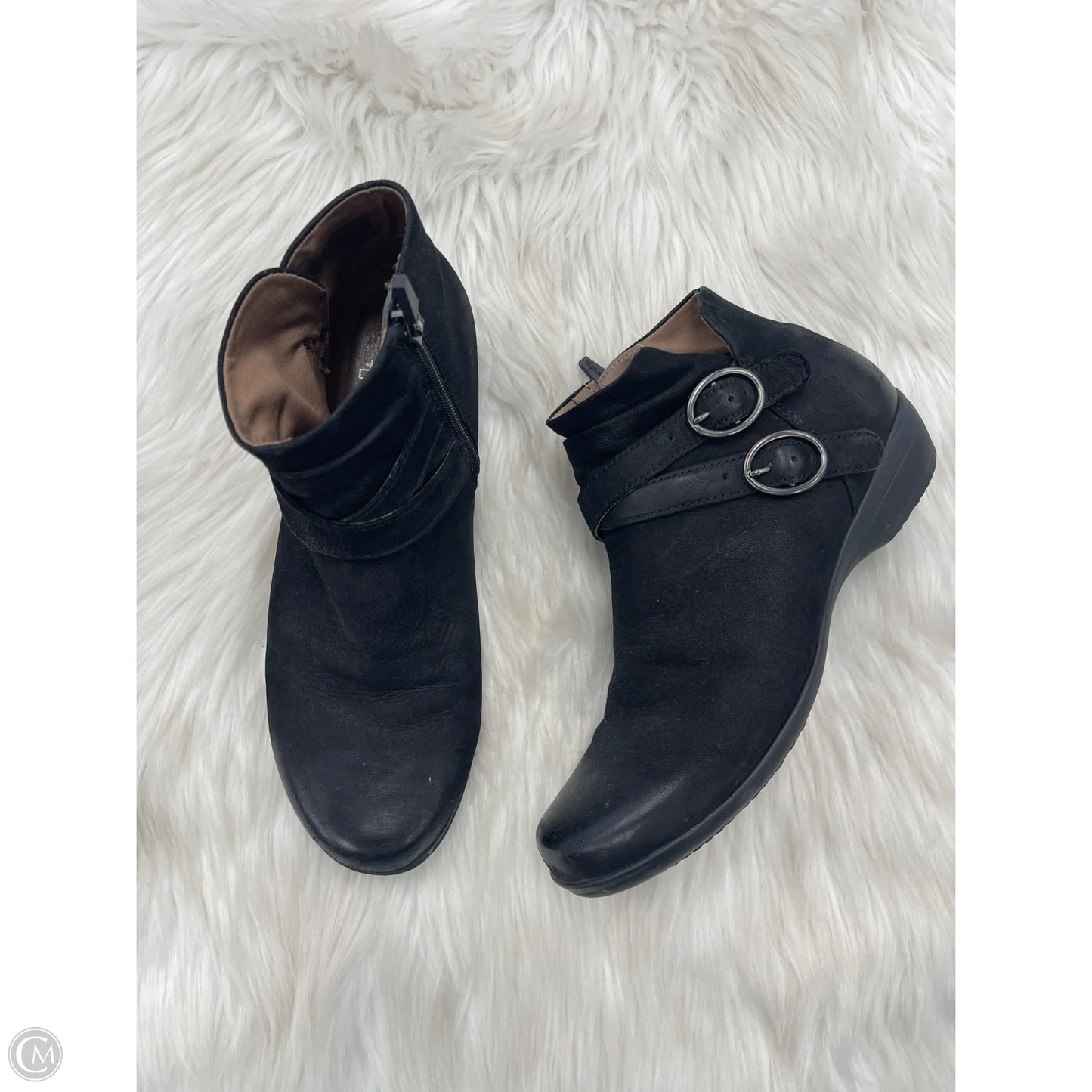 Boots Ankle Flats By Dansko In Black, Size: 8