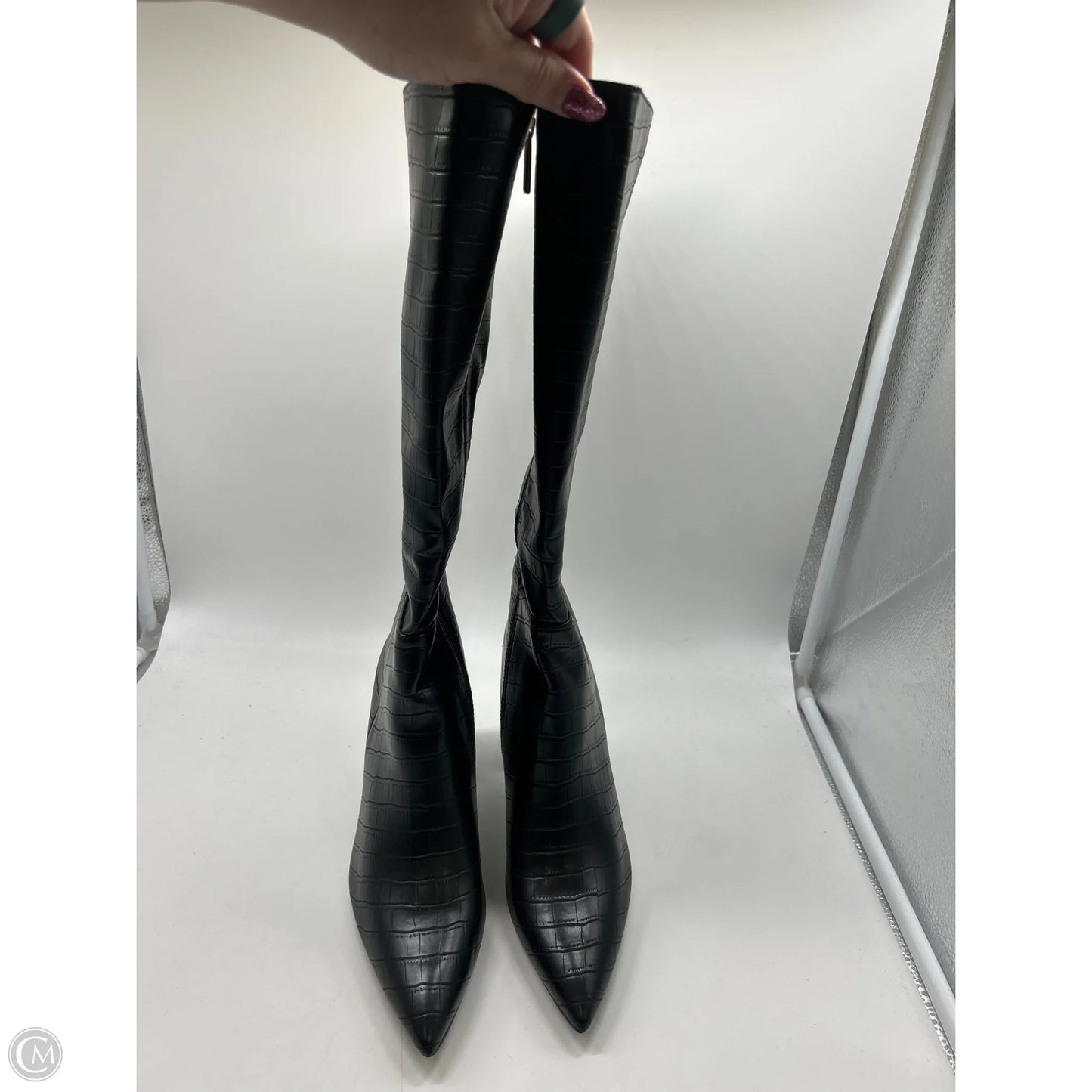 Boots Knee Heels By Cape Robbin In Black, Size: 8.5
