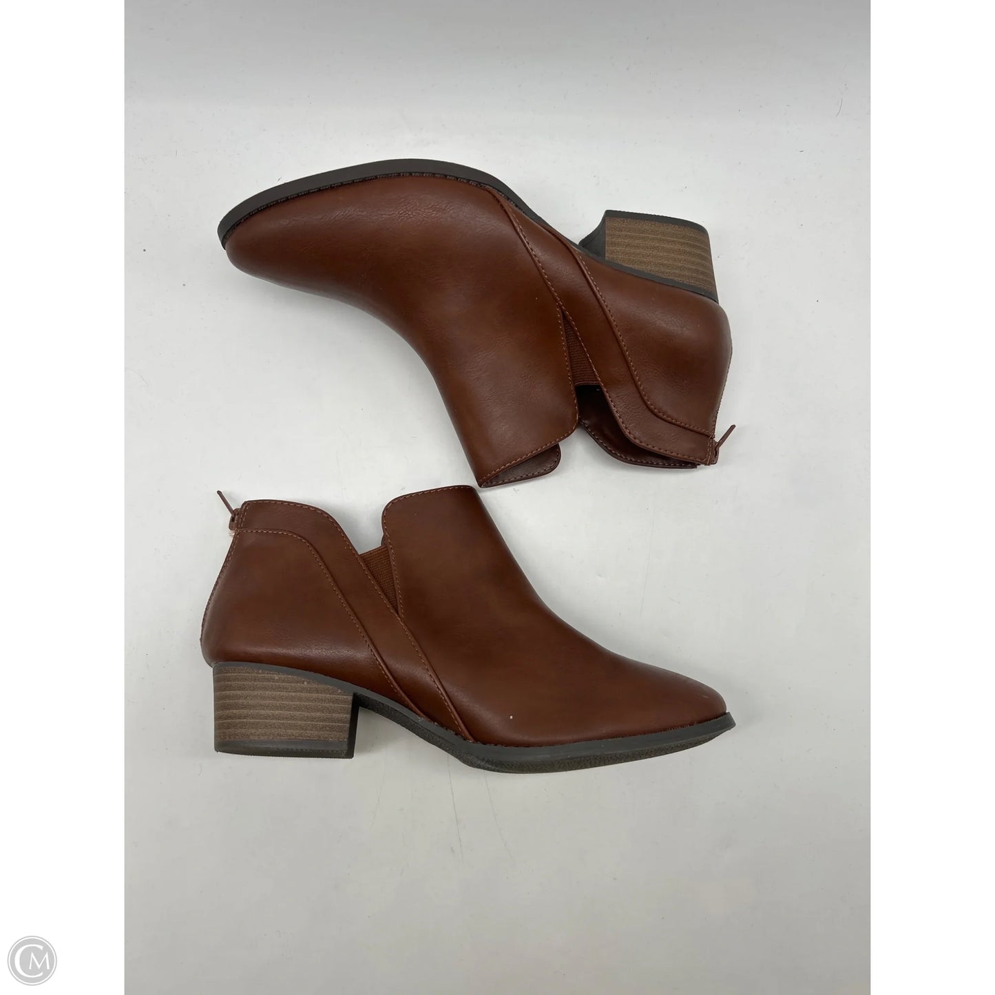 Boots Ankle Heels By Lc Lauren Conrad In Brown, Size: 8
