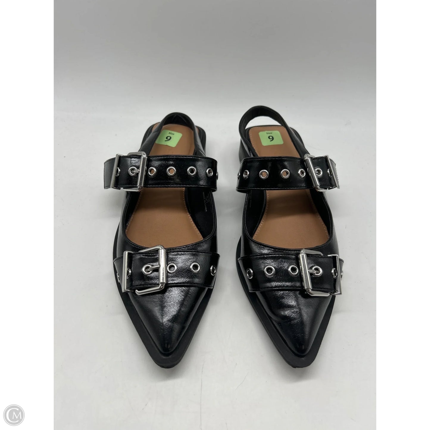 Shoes Flats By The Drop In Black, Size: 9