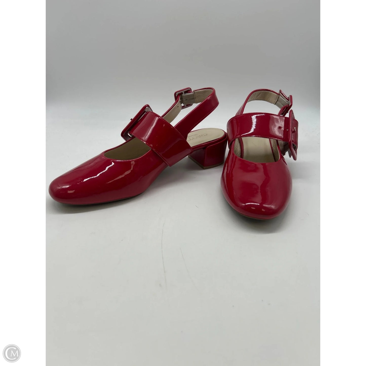 Shoes Heels Kitten By Cma In Red, Size: 10