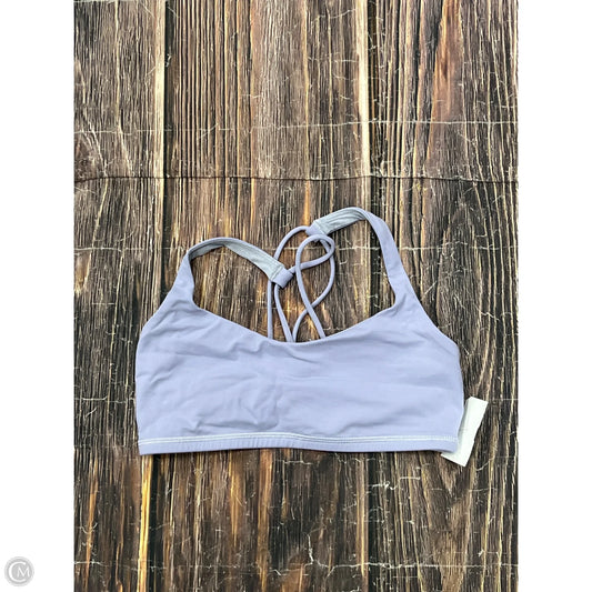 Athletic Bra By Lululemon In Blue, Size: 4
