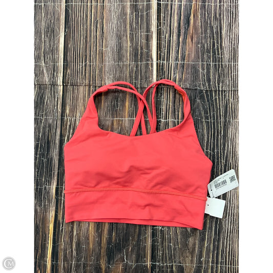 Athletic Bra By Lululemon In Pink, Size: 4