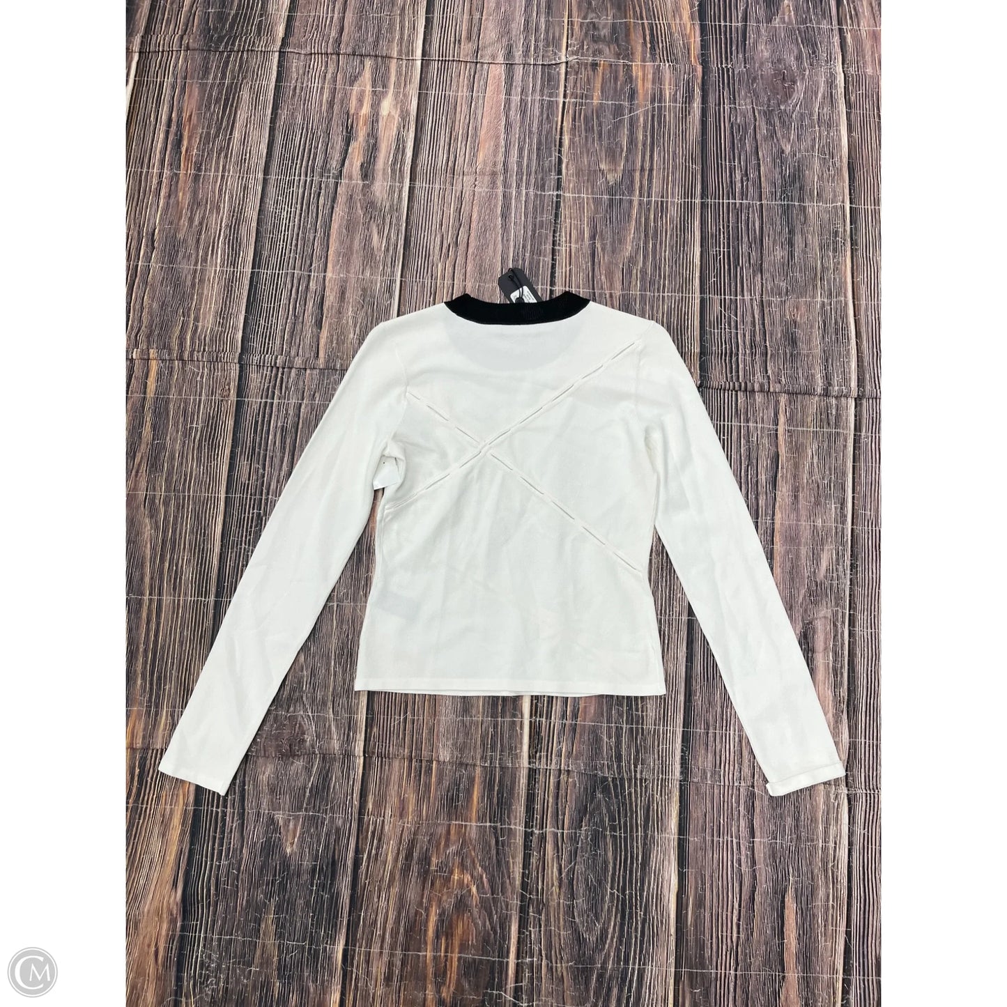Top Long Sleeve By Rag And Bone In White, Size: Xs
