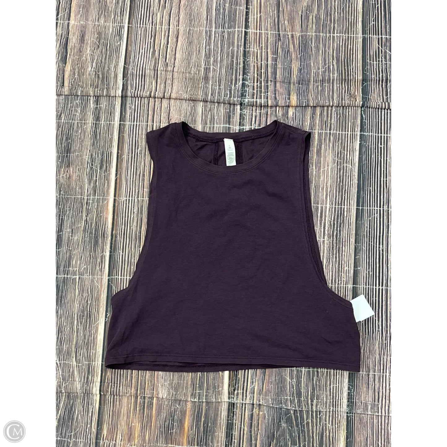 Athletic Tank Top By Lululemon In Purple, Size: 2