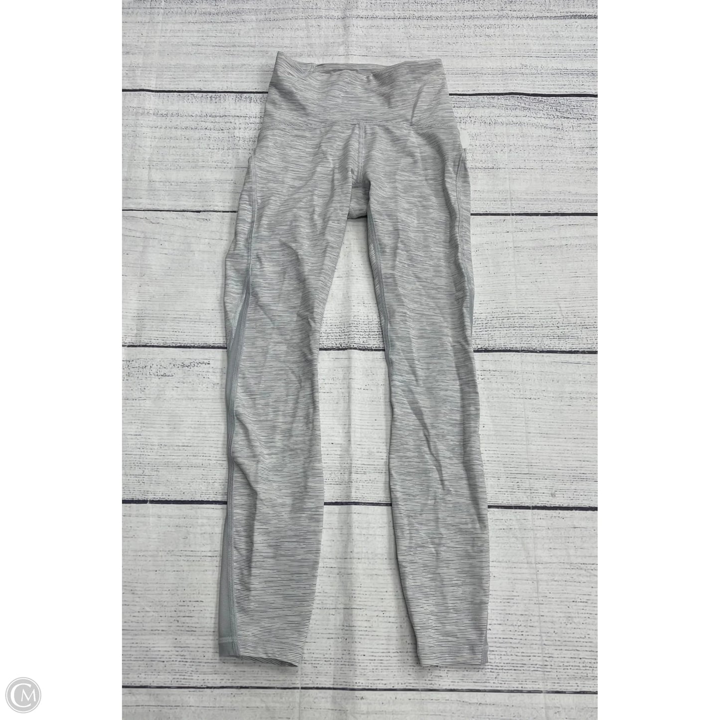 Athletic Leggings By Lululemon In Grey, Size: 2