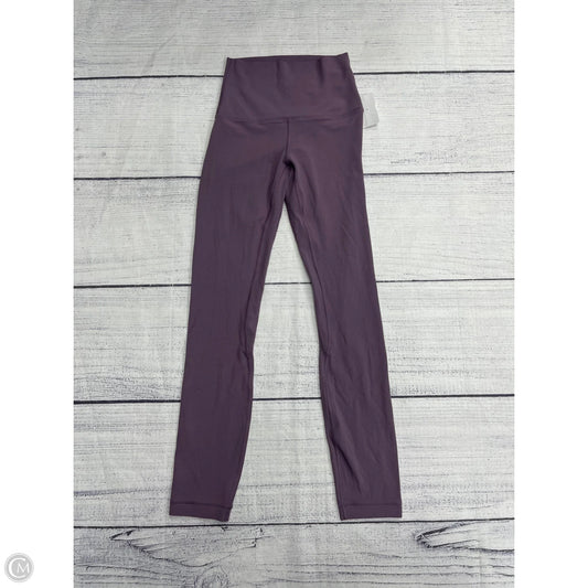 Athletic Leggings By Lululemon In Purple, Size: 2