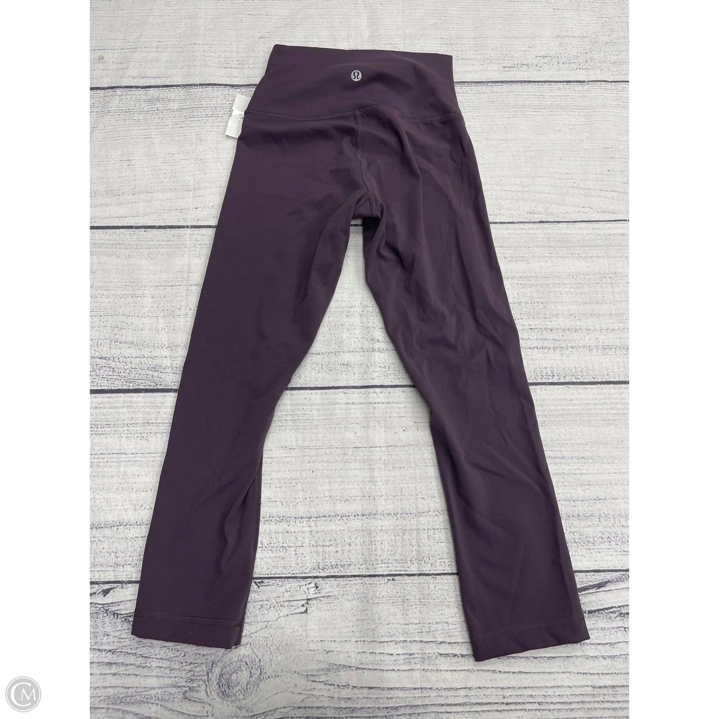 Athletic Leggings Capris By Lululemon In Purple, Size: 2