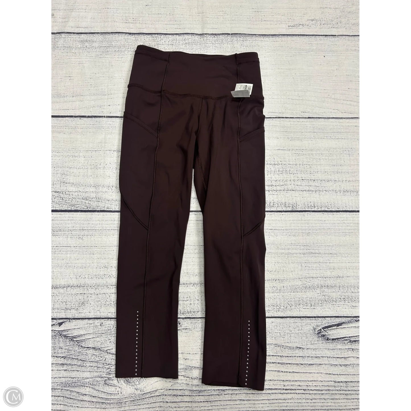 Athletic Leggings Capris By Lululemon In Purple, Size: 2