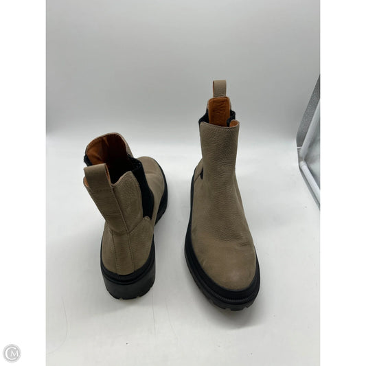 Boots Ankle Flats By Lucky Brand In Grey, Size: 10